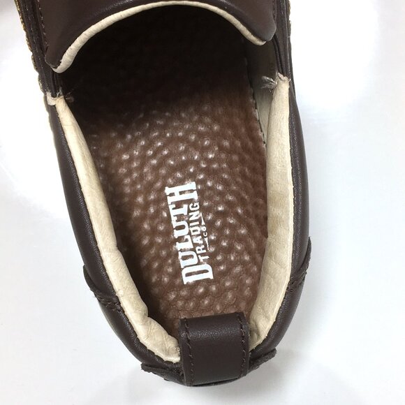 Duluth Trading Tower Hill Slip On Shoes Mens Size 11.5 Brown Leather 20060766 - Picture 9 of 9